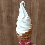 ディッパーダン - 牛乳ソフトクリーム（270円）