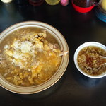 キッチンあべ - あんかけチャーハン（スープ付き）