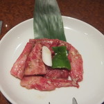 焼肉 叙々苑  燦々亭 - 切り落としカルビランチ