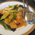 中国料理 三宅 - イカ炒め物