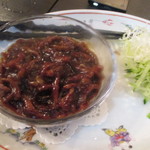 中国料理 三宅 - 牛肉みそ炒め具材