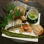 懐石料理露崎 - 前菜