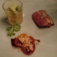 春秋ツギハギ 日比谷 - 枝豆・鴨・トマト