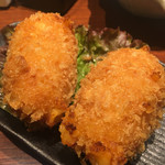 魚七鮮魚店 - ウニクリームコロッケ 700円