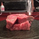 焼肉赤身にくがとう - 和牛赤身ロック(ハーフ)