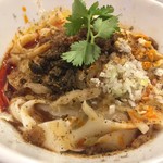 中華食房 正記 - 汁なし担担 刀削面（￥650）