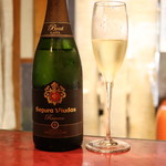 りょうりや 御旅屋 - 泡：Segura Viudas Brut Reserva/Spain