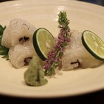 りょうりや 御旅屋 - 焼霜鱧