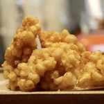 りょうりや 御旅屋 - とうもろこしのかき揚げ¥850