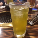 Shige kichi - 焼酎緑茶割り