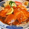 大富士 - 料理写真:ポークチャップ定食（ポークチャップ）