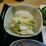 ひなた - 漬物（ひなたオリジナルランチ）