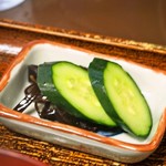 味のとんかつ 大富士 - ポークチャップ定食（お漬物）