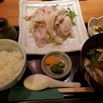 日本料理 田中 ひっつみ庵 - 豚しゃぶ定食　918円から10%OFF(11時30分前入店割引)