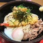 麺家兵庫 - 冷やしデラックスうどん