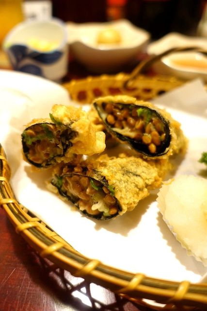 納豆天ぷら初めて食べました By 茶羅 富士子 栄 名古屋 焼鳥 食べログ