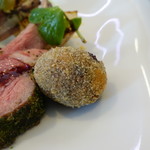 ビストロ ダイア - 黒豆コロッケ