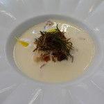 ビストロ ダイア - あっという間に絶品ヴィッソワーズ・ロワイヤル？？？の出来上がり