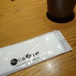 Hakata Motsunabe Yamaya - おしぼりと冷茶