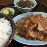 Chuukaryouri Rairaiten - ♪生姜焼き定食 ¥850