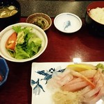 兆一 - お刺身定食 1,080円