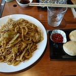 そらいえ - ちゃんぽん焼き+ポテトチーズモチ：850円+480円