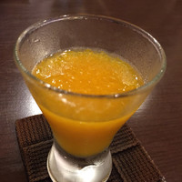里葉亭 - 食前酒（オレンジ酒）