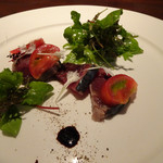 オステリア・オリエーラ - かつおのカルパッチョ