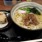 博多うどん よかよか - かしわめしと肉うどん