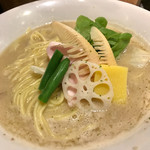 銀座 篝 - 鶏白湯