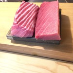 鮨 猪股 - マグロ（佐渡・定置網・110kg）