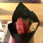 鮨 猪股 - ⑮マグロ手巻き