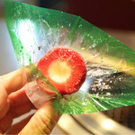 牛車 - ☆練乳苺アイス（4ヶ）380円