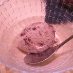 鮨　恵三 - 小豆のアイス