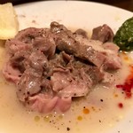 生ハムとワイン メッシタフランコ - 定番 フィレンツェ風牛もつ煮込み！
