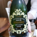 銀座 盡 - まずはシャンパーニュ