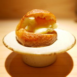 銀座 盡 - 北海道の生クリームから作ったバターとパン