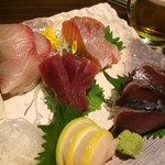 肉バル ニクショク - 「北海道直送 旬の５点盛」（１６８０円）