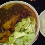 ラッキー食堂 まとや - インチキカレーラーメン