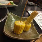 海鮮料理 吾作どん  - H.29.6.25.夜 とうもろこし