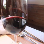 クイ クッチーナ イタリアーナ - グラス赤ワイン(500円+税)