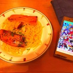 イタリア料理 コラッジオ - ベーコンのペペロンチーノ