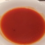 Plaza Premium Lounge - トマトクリームスープ