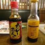 濱焼北海道魚萬 - カレー用の醤油とウスターソース