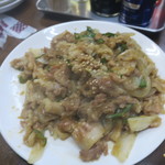 華萬 - バラ肉の生姜炒