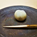 木山 - 水物：百合根の茶巾