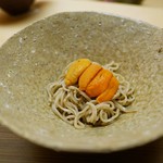 木山 - 凌ぎ：松浦の雲丹と蕎麦