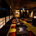 Teppanyaki Okonomiyaki Kashiwa - ☆20名～40名様までの貸切予約可能な掘りごたつ席☆