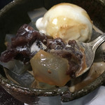 邪宗門 - 自家製寒天と餡子と珈琲