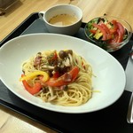 カフェふれんず - 【5月2日(火)】ペペロンチーノパスタランチ(650円)